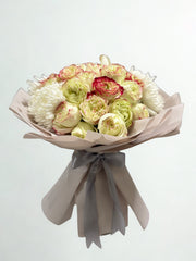Apple Jack & Snow-White Velvet Signature Bouquet